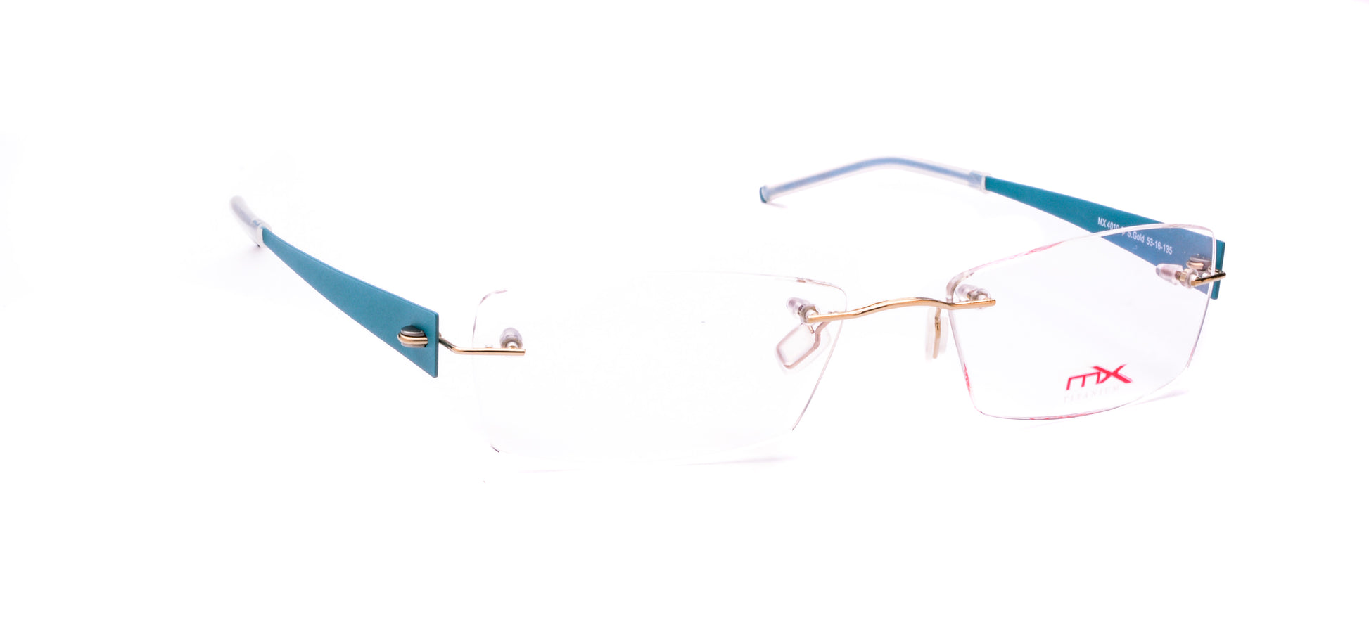 MX4010-3 | Unisex | Shiny Gold | Titanium Glasses