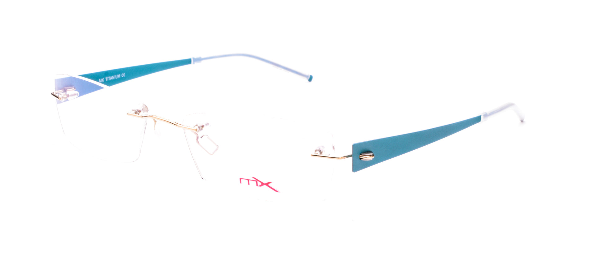 MX4010-3 | Unisex | Shiny Gold | Titanium Glasses