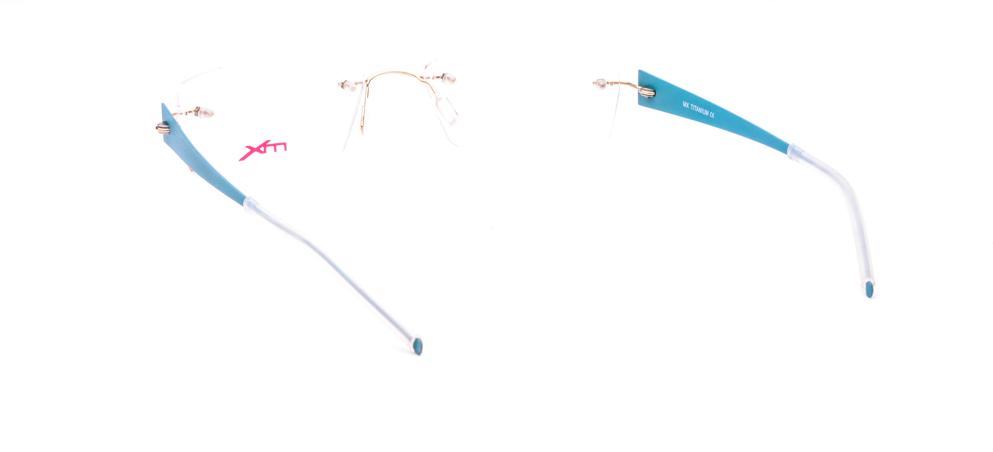 MX4010-3 | Unisex | Shiny Gold | Titanium Glasses