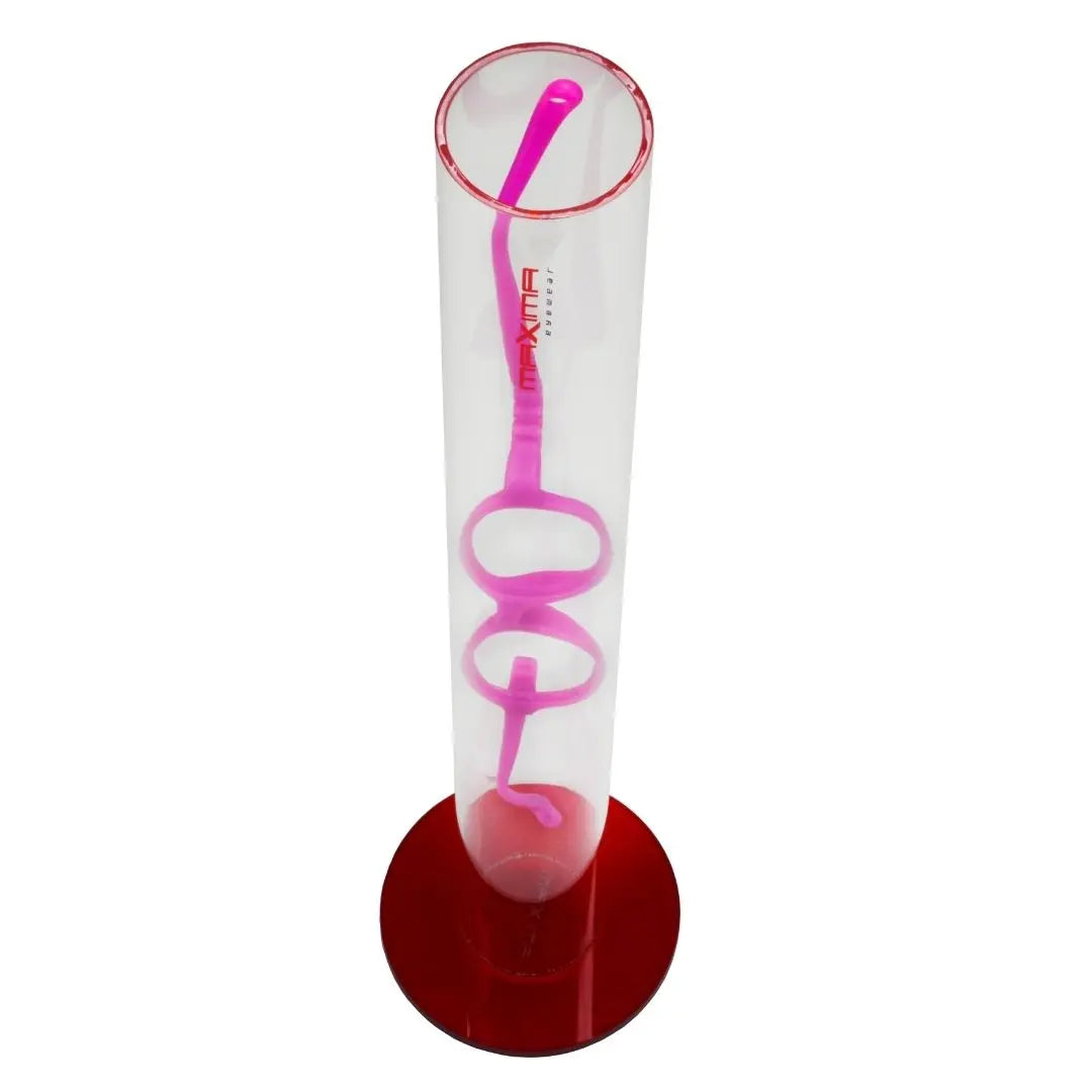 Kids Glasses Display | Red Acrylic Tube | Maxima Pop Material - MXD-8113-1