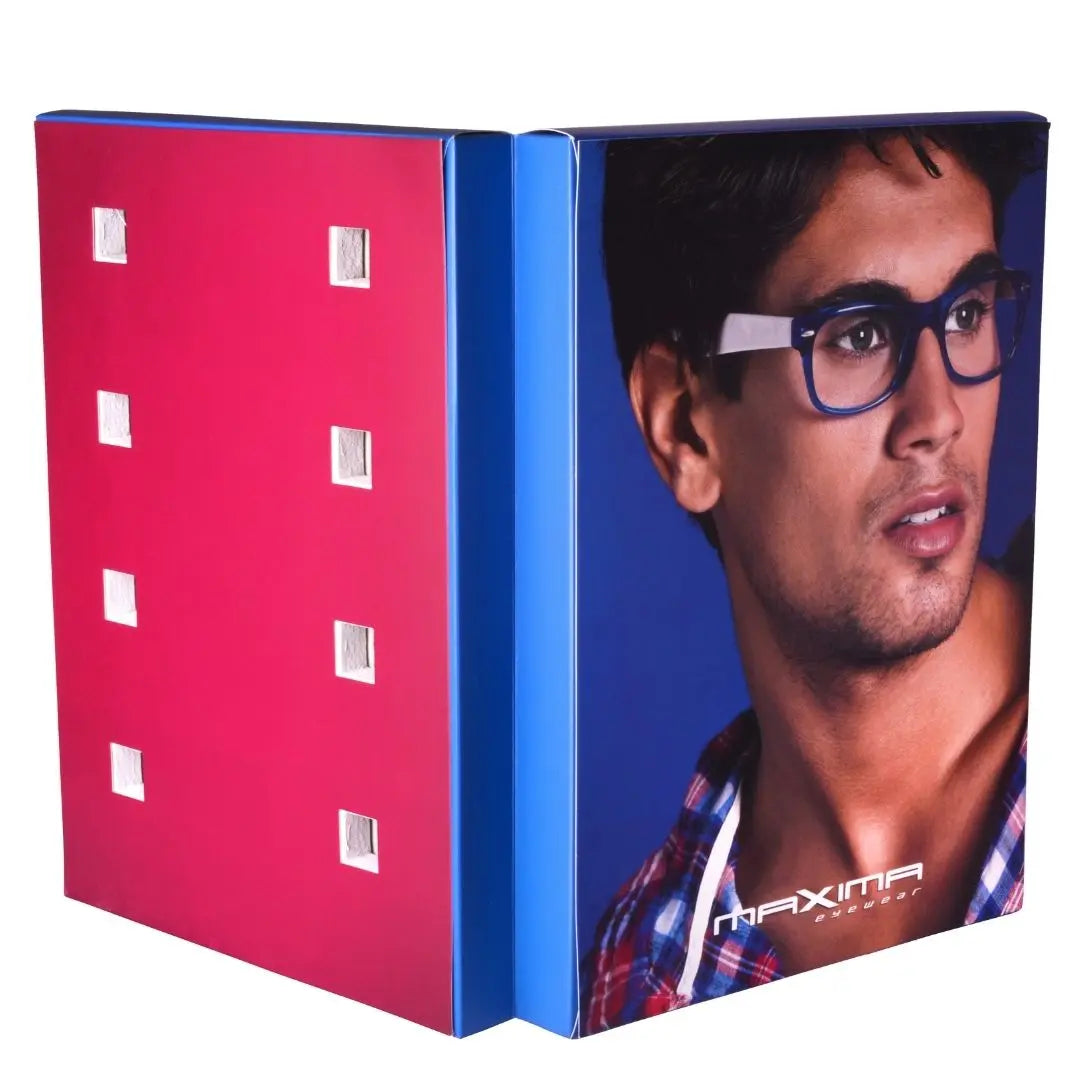 Cardboard Display Rack | Red | Maxima Pop Material - MXP-8082-2