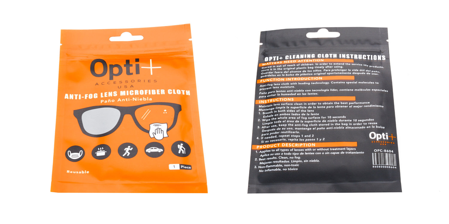 OPC-8604 | Anti-Fog lens Microfiber Cloth