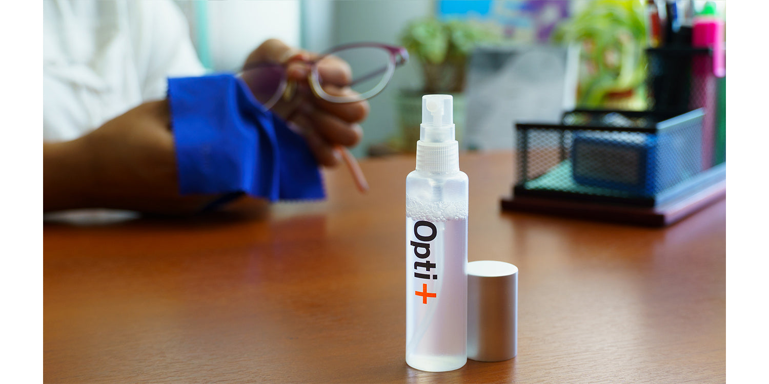 OPC-8607 | Lens Cleaner Spray & Microfiber 2PCS | Multi