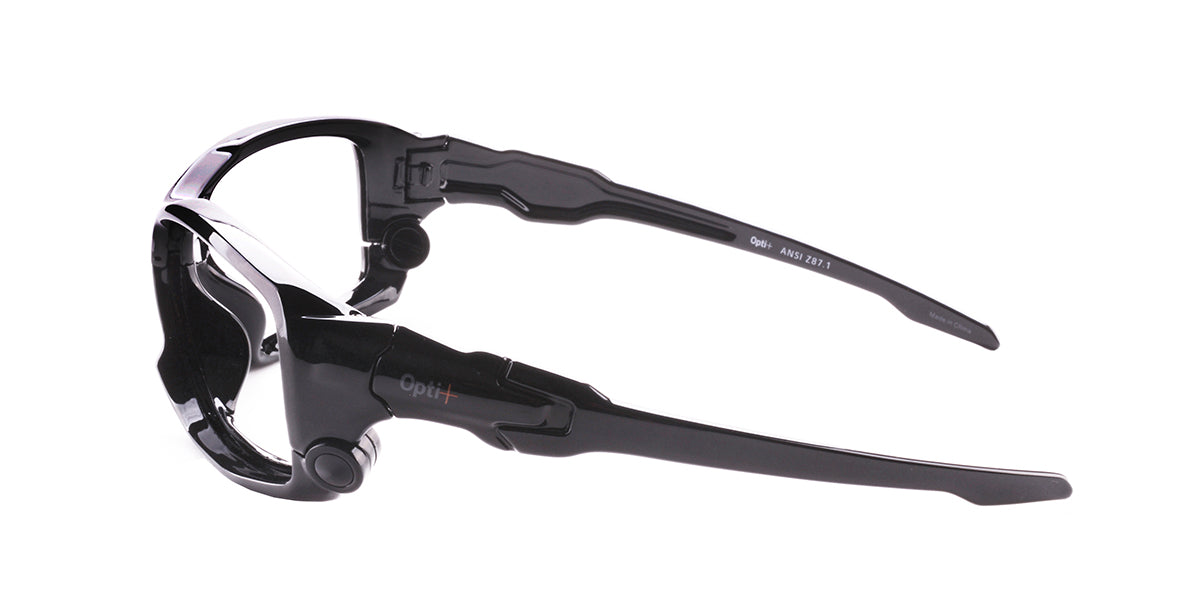 OPM-9451-2 | Safety Glasses | Shiny Black