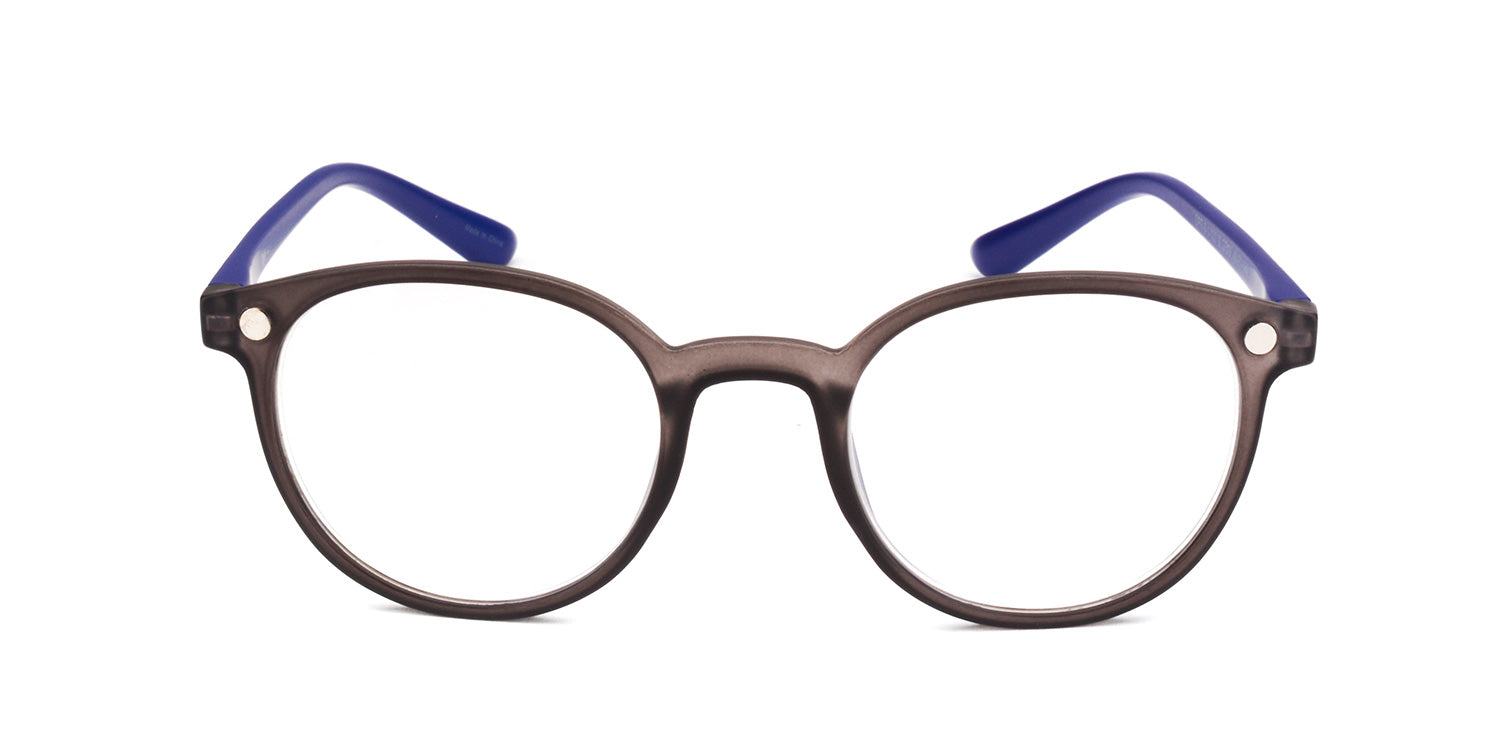 OPR-6-1-250 | Clip-On Reading Glasses | +2.50 | Gray