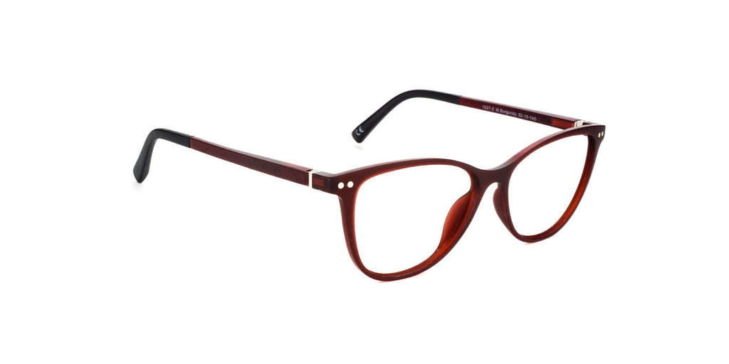 MX1027-2 | CLIP-ON | Burgundy | TR-90