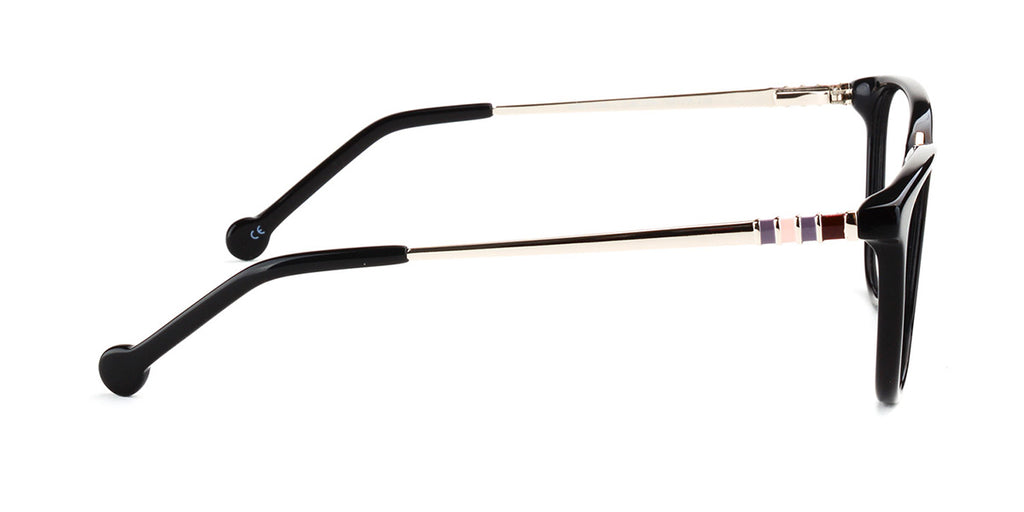 MX2110A-1 | Women | Shiny Black | Acetate Glasses