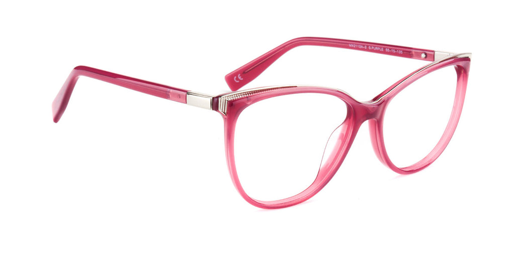 MX2112A-2 | Women | Shiny Purple | Acetate Glasses