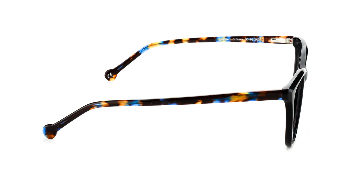MX2145A-1 | Women | Shiny Black | Acetate Glasses