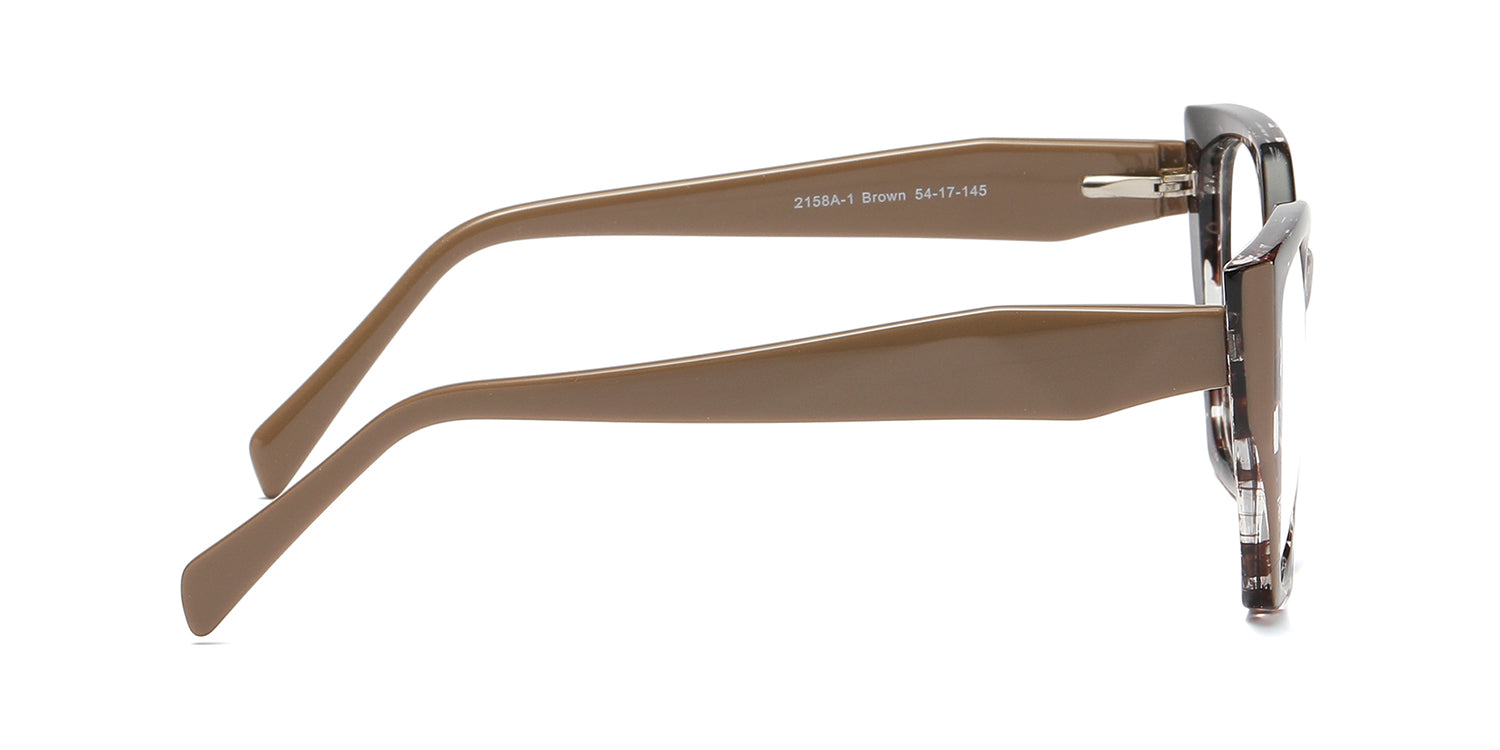 MX2158A-1 | Women | Shiny Brown | TR-90 Glasses