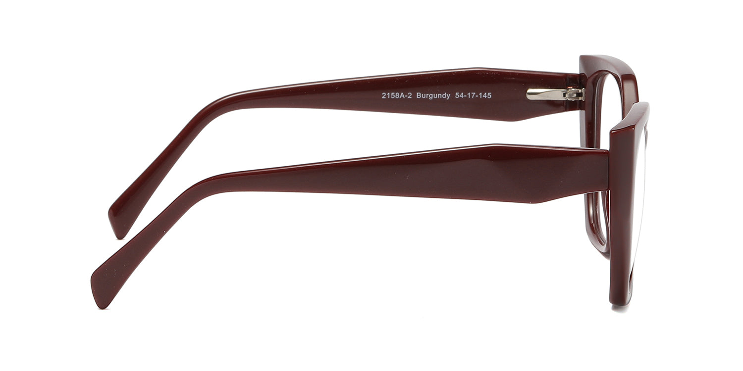 MX2158A-2 | Women | Shiny Burgundy | TR-90 Glasses