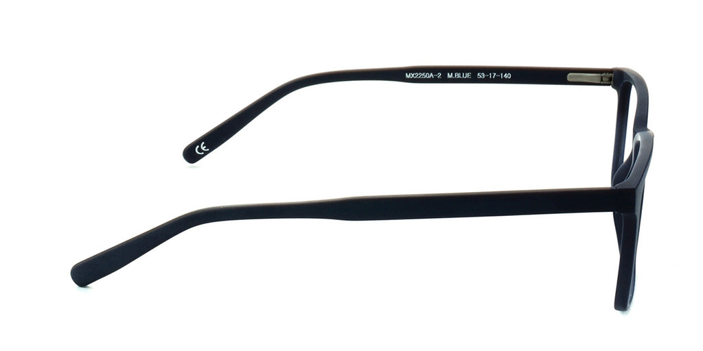 MX2250A-2 | Unisex | Matte Blue | Acetate Glasses