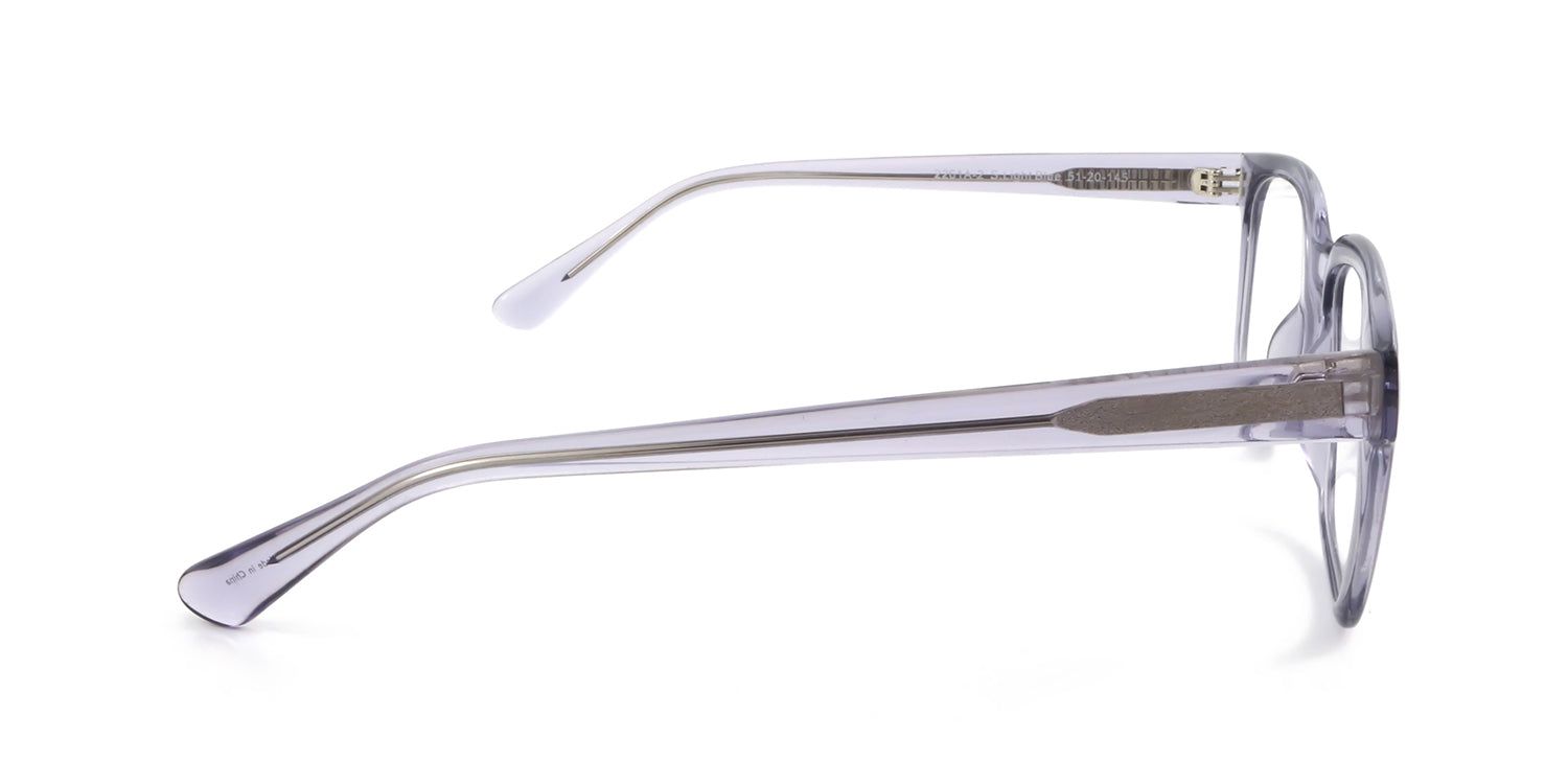 MX2261A-2 | Unisex | Shiny Purple | Acetate Glasses