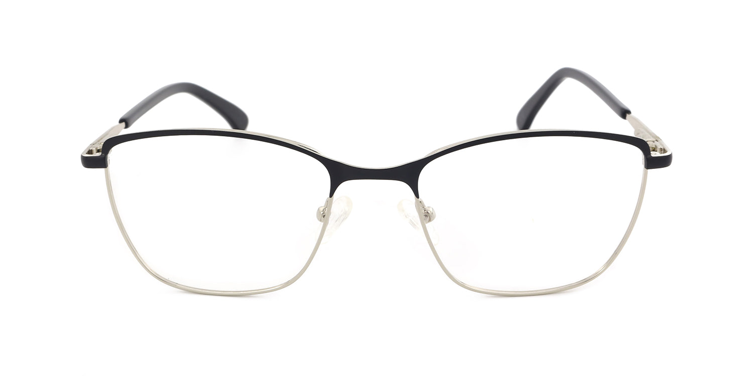 MX2271A-1 | Unisex | Matte Black | Metal Glasses