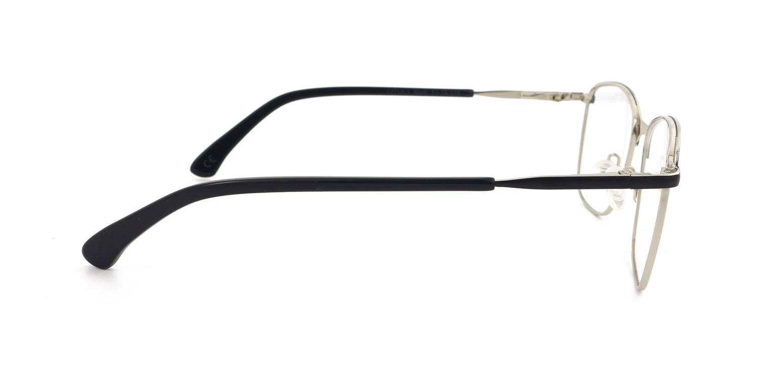 MX2271A-1 | Unisex | Matte Black | Metal Glasses