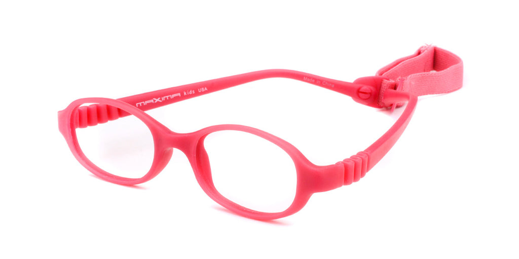 MX3007-1 | Kids | Matte Pink | Rubber Glasses