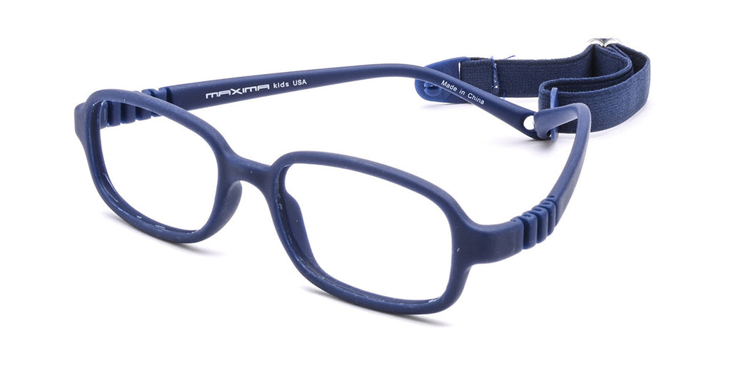 MX3048-1 | Kids | Matte Blue | Rubber Glasses