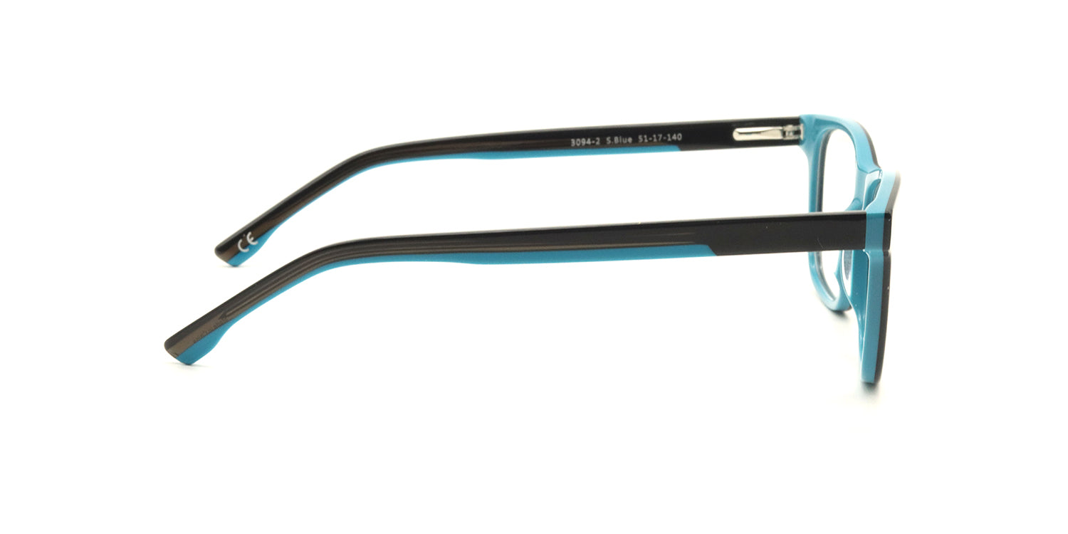 MX3094-2 | Kids | Shiny Blue | Acetate Glasses