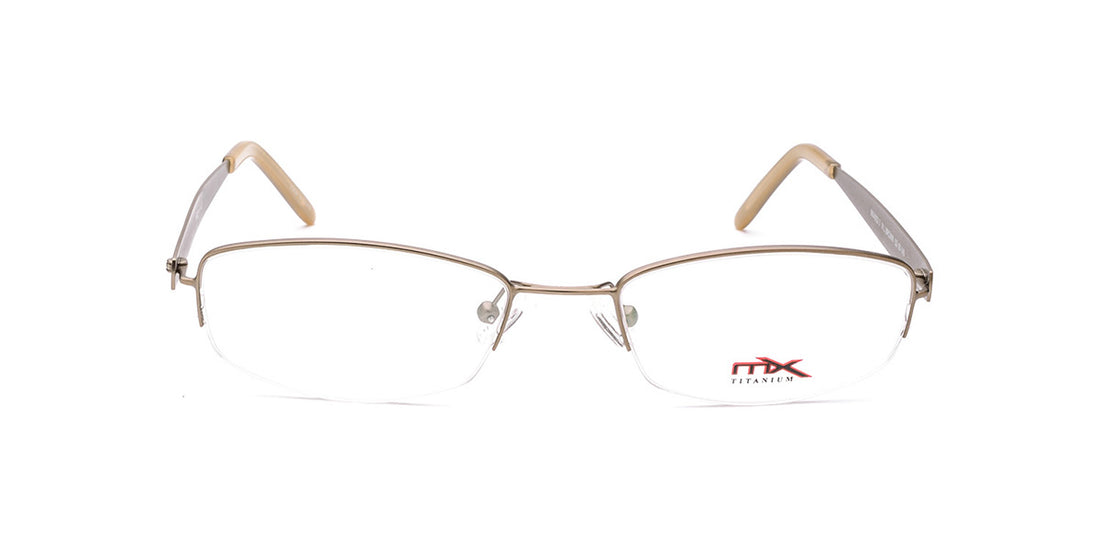 MX4002-3 | Women | Matte Brown | Titanium Glasses
