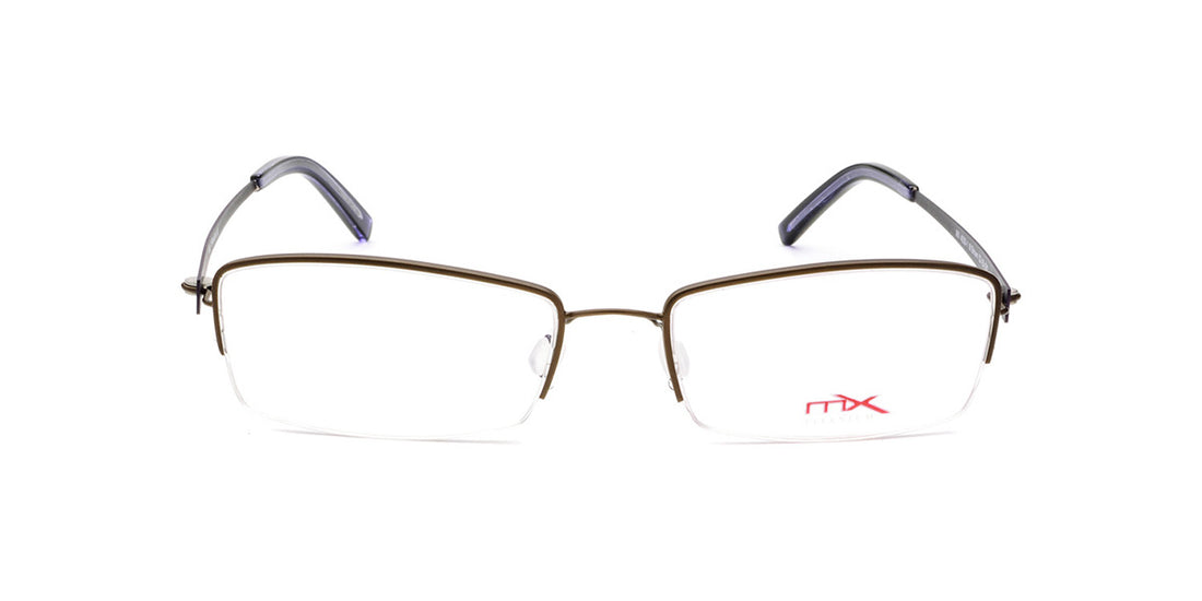 MX4009-1 | Women | Matte Brown | Titanium Glasses
