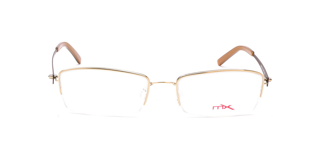 MX4009-2 | Women | Shiny Gold | Titanium Glasses
