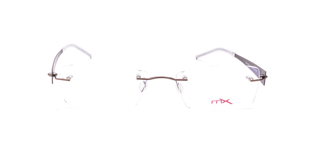 MX4010-2 | Unisex | Shiny Brown | Titanium Glasses