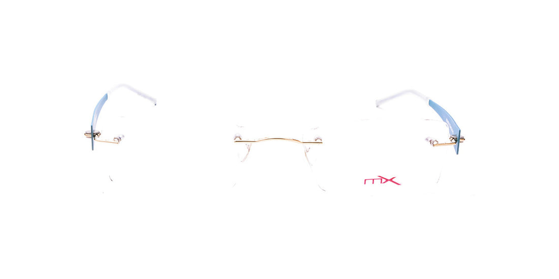 MX4010-3 | Unisex | Shiny Gold | Titanium Glasses