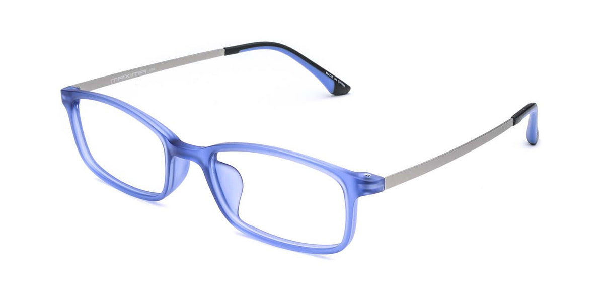 MX4028-1639-2 | Unisex | Matte Blue | Beta Titanium Glasses