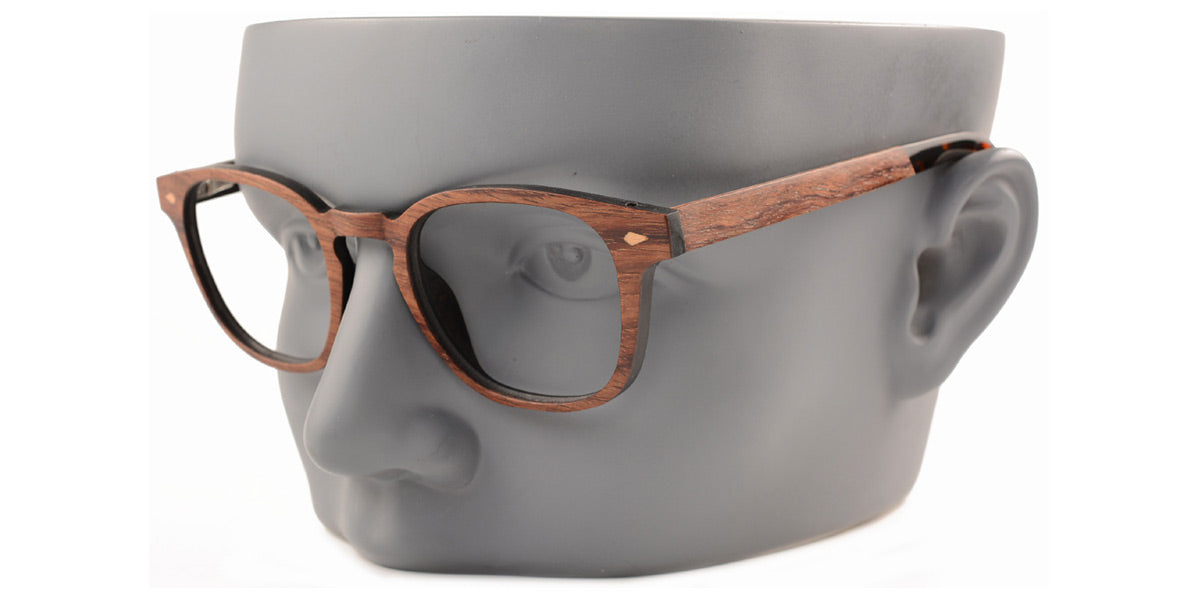 MX4702-1 | Unisex | Matte Brown | Wood Glasses
