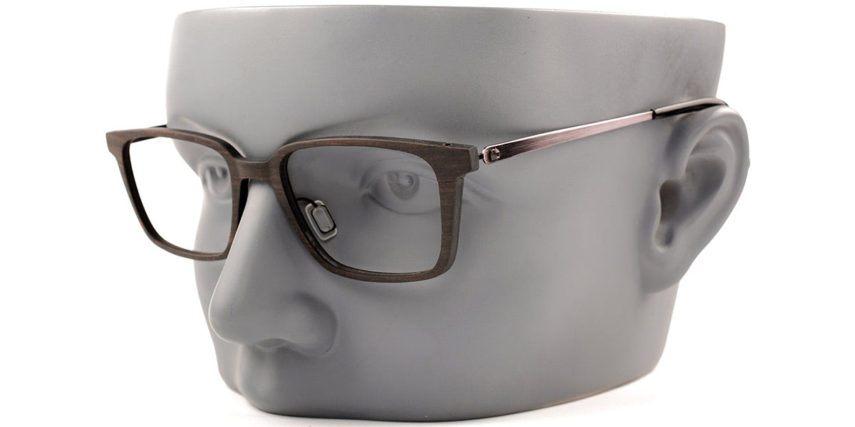 MX4708-1 | Unisex | Matte Black | Wood Glasses