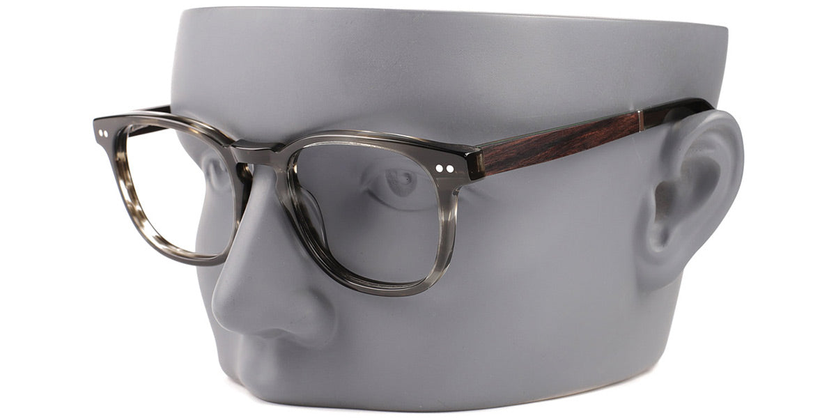 MX4714-2 | Women | Shiny Black | Wood Glasses