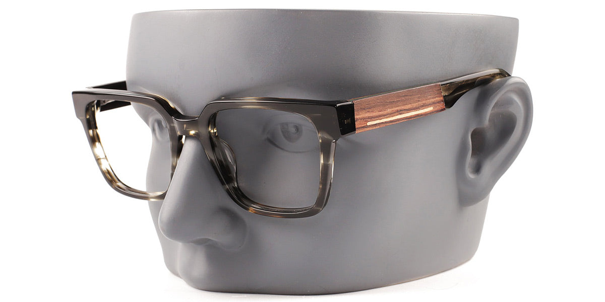 MX4715-2 | Women | Shiny Green | Wood Glasses