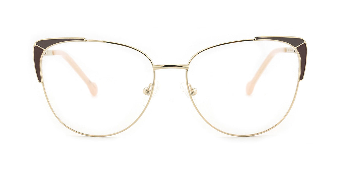 MX9024-1 | Women | Shiny Brown | Metal Glasses
