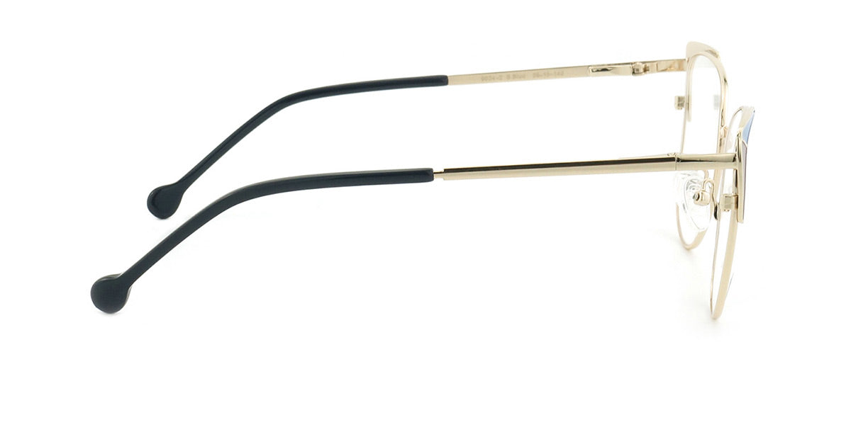 MX9024-2 | Women | Shiny Blue | Metal Glasses