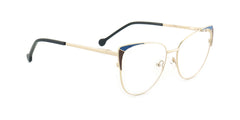 MX9024-2 | Women | Shiny Blue | Metal Glasses