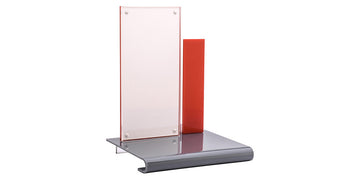 OPD-8000-2 | 1PC Acrylic Frame Display | Red