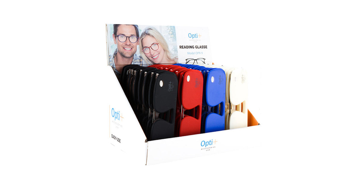 Thin Reading Glasses | 32 Pieces Set - OPR-9D