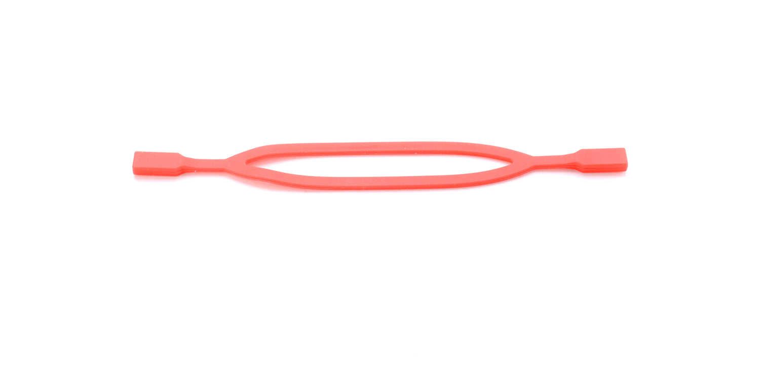 OPX-119-002 | Kids | Red | Elastic Rubber | Eyeglass Strap