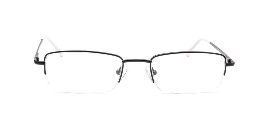 RA307-1 | Unisex | Matte Black | Metal Glasses