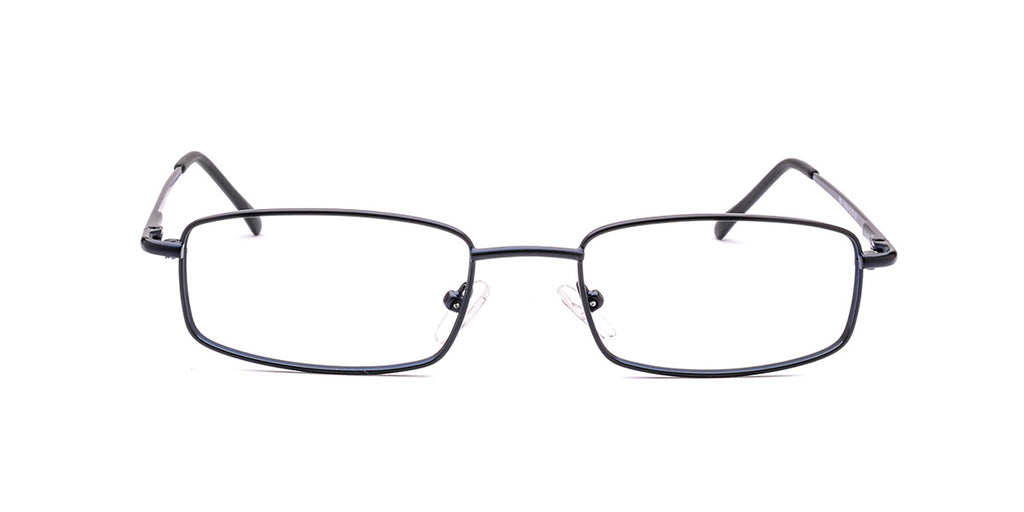 RA308-1 Unisex | Matte Blue | Metal Glasses -
