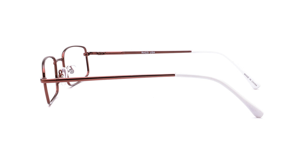 RA308-2 | Unisex | Matte Blue | Metal Glasses