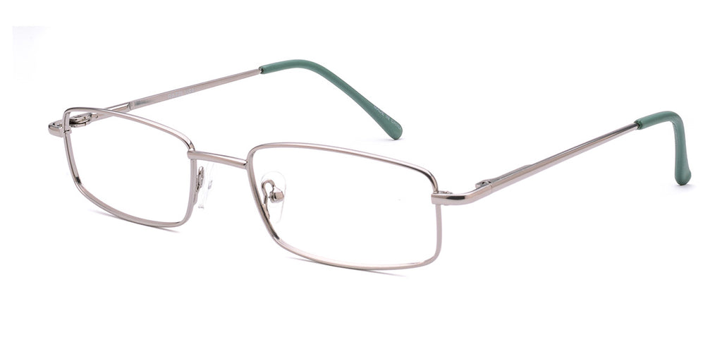 RA308-3 | Unisex | Matte Blue | Metal Glasses