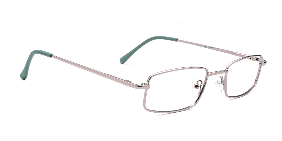 RA308-3 | Unisex | Matte Blue | Metal Glasses