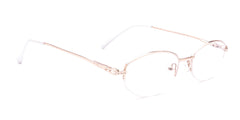 RA312-3 | Women | Shiny Gold | Metal Glasses