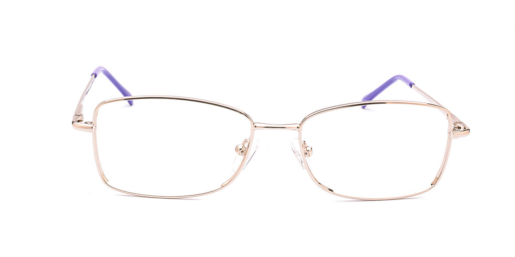 RA313-1 | Women | Shiny Gold | Metal Glasses