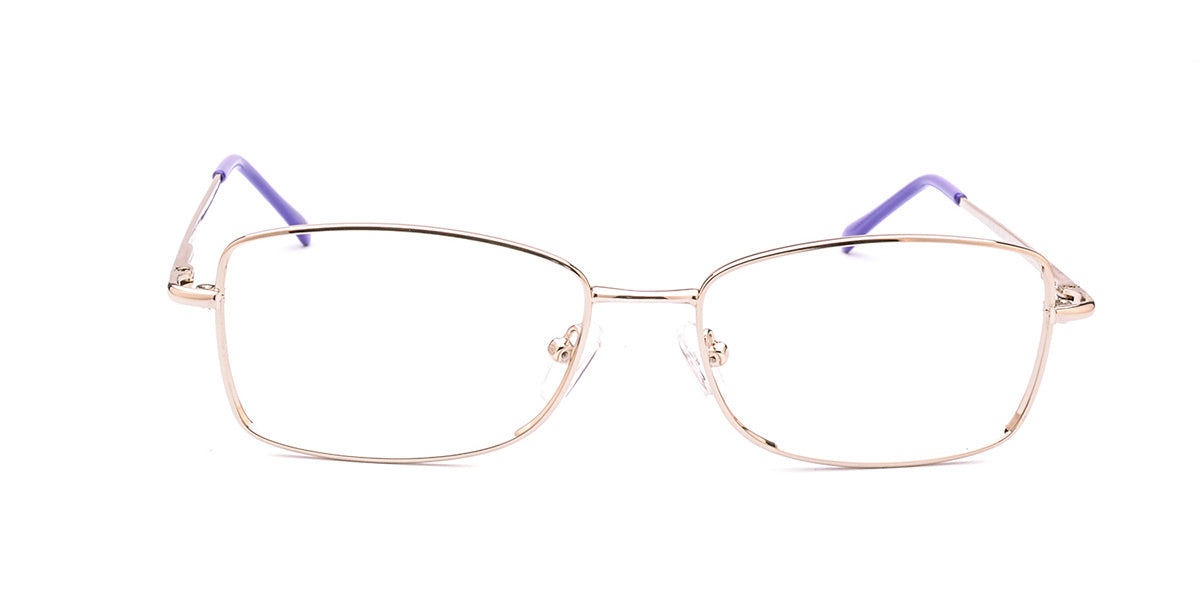 RA313-1 | Women | Shiny Gold | Metal Glasses