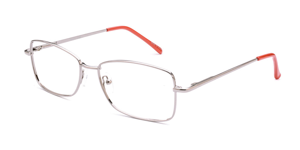 RA313-2 | Women | Shiny Gun | Metal Glasses