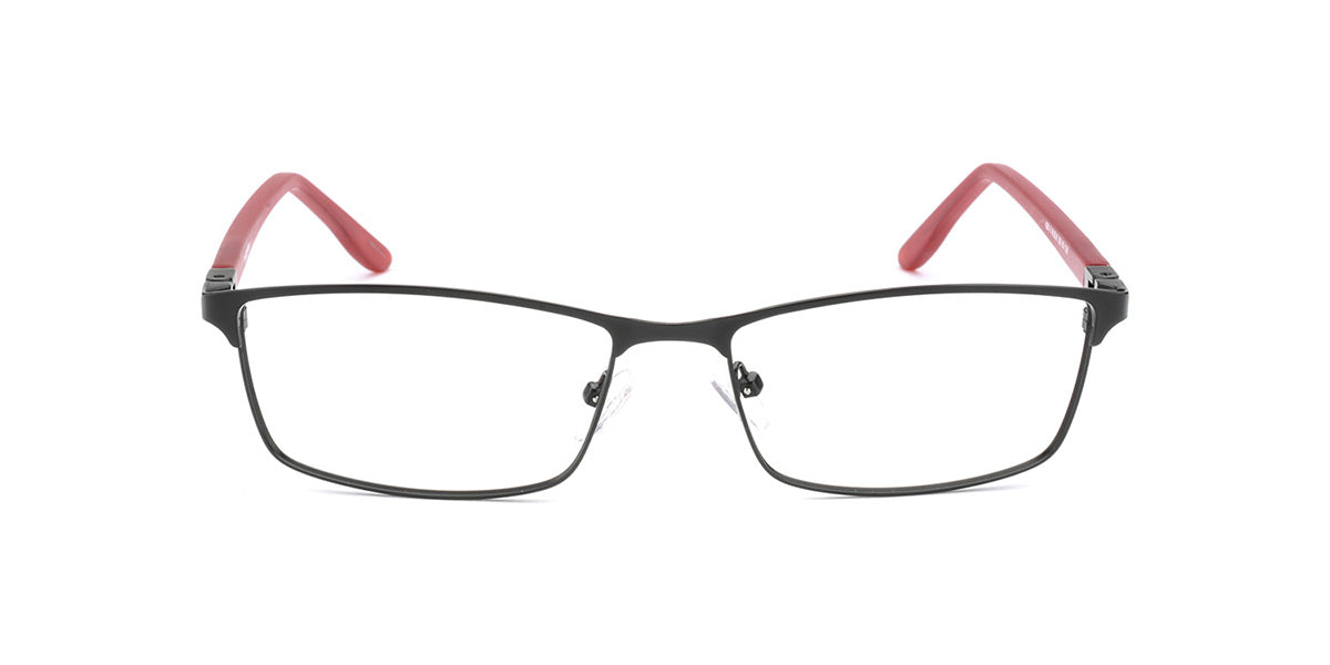 RA426-3 | Unisex | Matte Gun | Metal Glasses