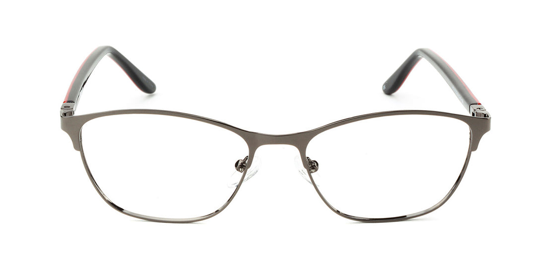 RA440-2 | Women | Shiny Gun | Metal Glasses