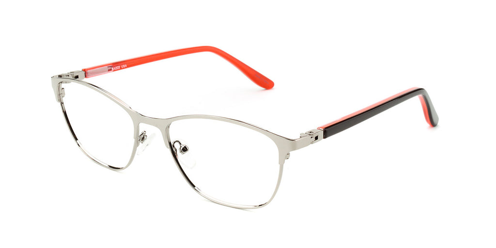 RA440-3 | Women | Shiny Silver | Metal Glasses